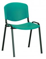 Fotogalerie: Konferenční židle ISO plast (černý rám)