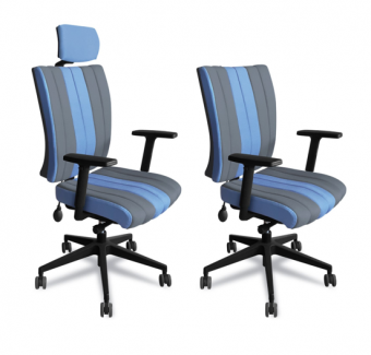 Fotogalerie: KANCELÁRSKÁ STOLIČKA PRE ZDRAVÉ SEDENIE AIR CHAIR