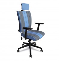 Fotogalerie: KANCELÁRSKÁ STOLIČKA PRE ZDRAVÉ SEDENIE AIR CHAIR