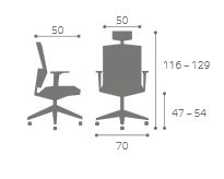 Fotogalerie: Kancelářská židle OMNI DESIGNO XL
