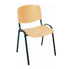 Fotogalerie: Konferenční židle IMPERIA buk (černý rám)