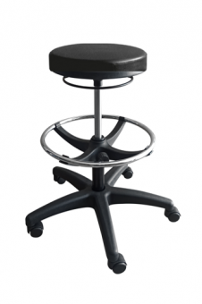 Fotogalerie: LABORATORNÍ TABURET  PUR VYSOKÝ S KRUHEM